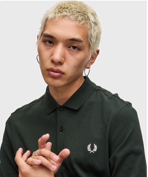 Fred Perry フレッドペリー　ポロシャツ　長袖　Ｍ6006 The Fred Perry Shirt - M6006／フレッドペリー長袖ポロシャツ