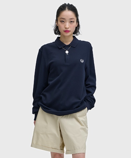 FRED PERRY ポロシャツ M6006 ネイビー サイズL 待望のZOZO限定カラーが登場！】The Fred Perry Shirt - M6006