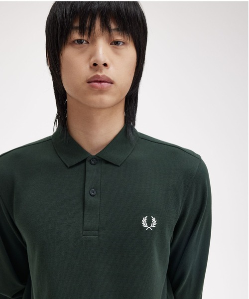 トップス The Fred Perry Shirt - M6006 M6006 - Azul-marinho/Branco | The Fred Perry Shirt | Homens De