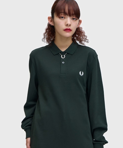 フレッドペリー 長袖ポロシャツ　M6006 Mサイズ FRED PERRY（フレッドペリー） 長袖 ポロシャツ M6006 国内正規品