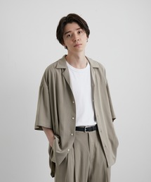 スローテックピンタックルーズシャツ