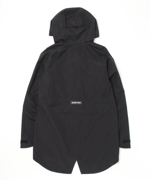 BURTON(バートン)の「防水 速乾 Veridry 2L レインジャケット(マウンテンパーカー・レディース・ブラック/カーキ・S/M)」の4枚目の写真