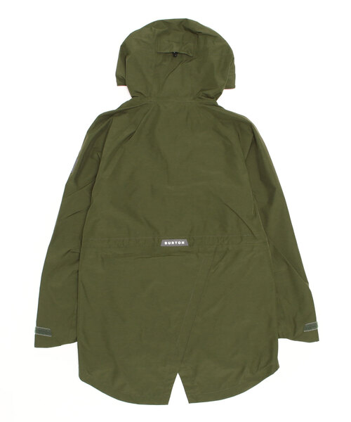 BURTON(バートン)の「防水 速乾 Veridry 2L レインジャケット(マウンテンパーカー・レディース・ブラック/カーキ・S/M)」の21枚目の写真