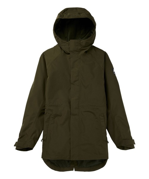 BURTON(バートン)の「防水 速乾 Veridry 2L レインジャケット(マウンテンパーカー・レディース・ブラック/カーキ・S/M)」の13枚目の写真
