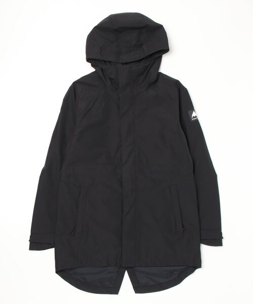 BURTON(バートン)の「防水 速乾 Veridry 2L レインジャケット(マウンテンパーカー・レディース・ブラック/カーキ・S/M)」の12枚目の写真