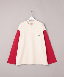 FREAK'S STORE | TOWN CRAFT  × FREAK'S STORE/タウンクラフト The FOX配色ヘンリーロングスリーブＴ(Tシャツ/カットソー)