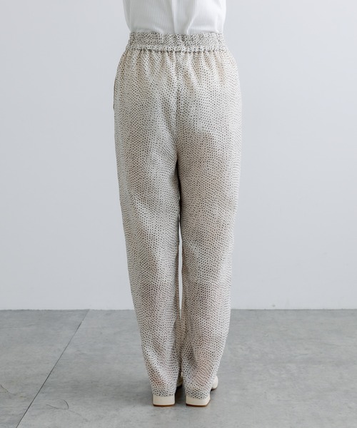 PUAL CE CIN（ピュアルセシン）の「【Du noir】ドット柄パンツ（その他パンツ・レディース・ブラック/アイボリー・FREE）」の17枚目の写真