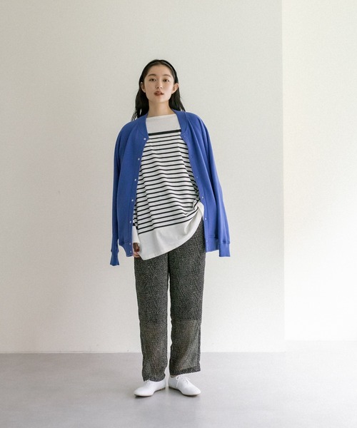 PUAL CE CIN（ピュアルセシン）の「【Du noir】ドット柄パンツ（その他パンツ・レディース・ブラック/アイボリー・FREE）」の9枚目の写真