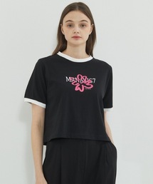 【MANAVIS7 】クローバー カラーリングラインティーシャツ / Clover Coloring Line T-shirt