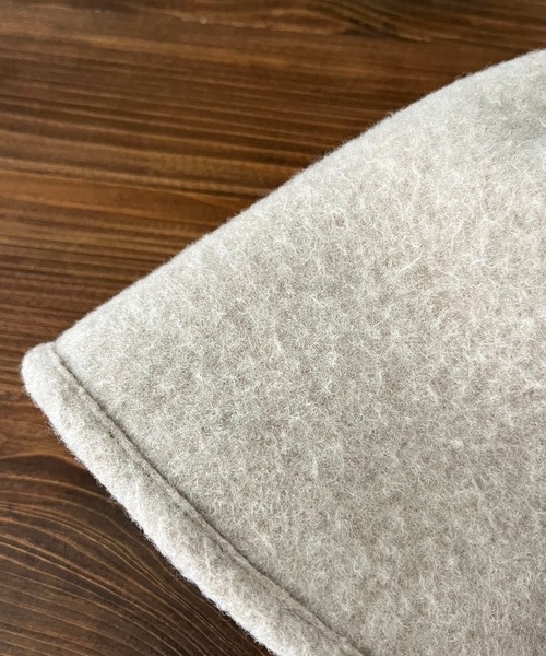 CAPRICIEUX LE'MAGE（カプリシューレマージュ）の「バスクウールバケットハット（ハット・レディース・ブラック/ベージュ/ブラウン・FREE）」の5枚目の写真