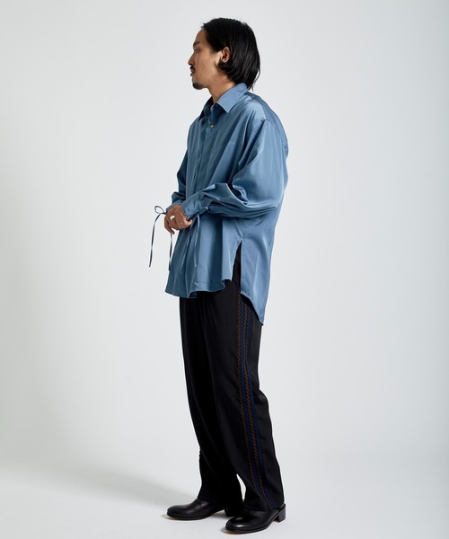 TAUPE（トープ）の「Tropical Waveline pants（スラックス・メンズ・ブラック・2）」の9枚目の写真