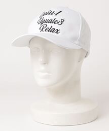 1piu1uguale3 RELAX | 1PIU1UGUALE3 RELAX/ウノピゥ ウノ ウグァーレ トレ リラックス/ロゴ刺繍キャップ(キャップ)