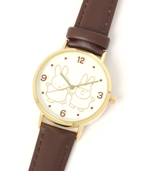 studio CLIP（スタディオクリップ）の「ラウンドウォッチ《Dick Brunaコラボ》（アナログ腕時計・レディース・その他1/その他2/その他3/その他4・FREE）」の3枚目の写真