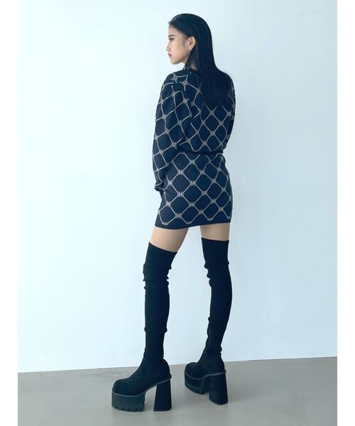 EMODA(エモダ)の「ジャガードミニスカート(スカート・レディース・その他1/その他・FREE)」の22枚目の写真