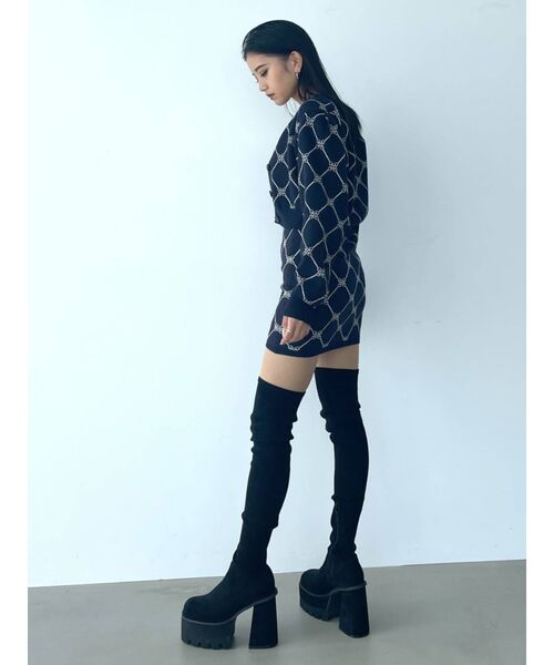 EMODA(エモダ)の「ジャガードミニスカート(スカート・レディース・その他1/その他・FREE)」の20枚目の写真