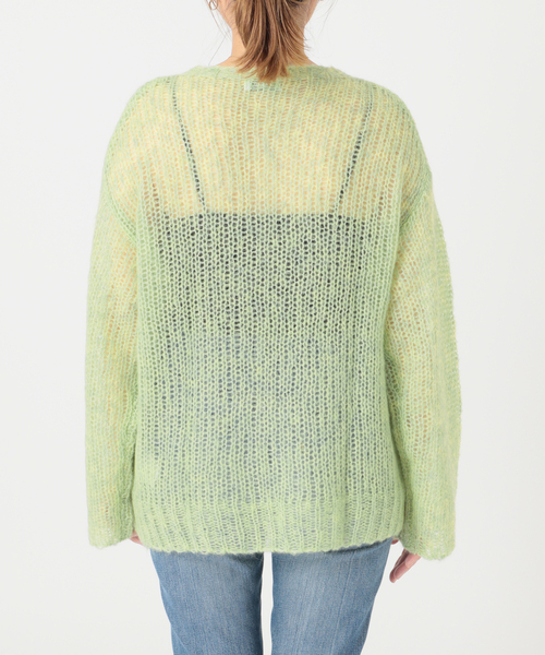 journal standard L'essage（ジャーナルスタンダードレサージュ）の「モヘヤMIXビッグプルオーバー（ニット/セーター・レディース・モスグリーン/ウッド・FREE）」の18枚目の写真