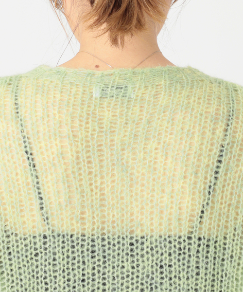 journal standard L'essage（ジャーナルスタンダードレサージュ）の「モヘヤMIXビッグプルオーバー（ニット/セーター・レディース・モスグリーン/ウッド・FREE）」の19枚目の写真