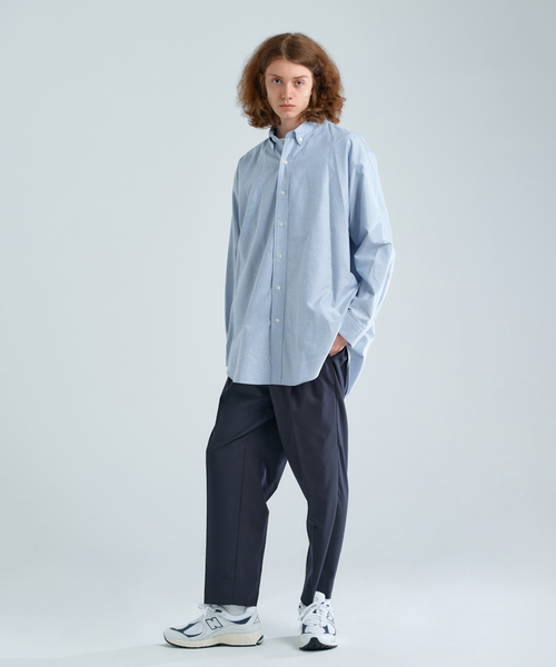 417 EDIFICE（フォーワンセブンエディフィス）の「【allery / アレリ―】 オックスフォードシャツ（シャツ/ブラウス・メンズ・ホワイト/ベージュ/ブルー・LARGE/MEDIUM/SMALL/X-LARGE）」の7枚目の写真