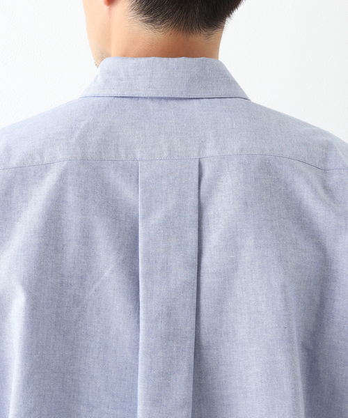 417 EDIFICE（フォーワンセブンエディフィス）の「【allery / アレリ―】 オックスフォードシャツ（シャツ/ブラウス・メンズ・ホワイト/ベージュ/ブルー・LARGE/MEDIUM/SMALL/X-LARGE）」の13枚目の写真