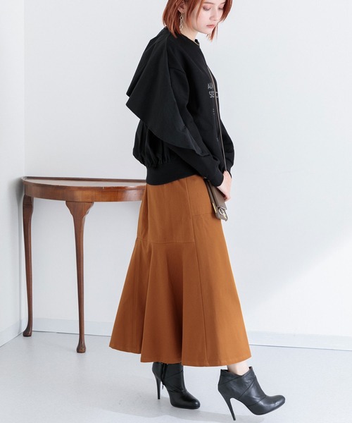 anana（アナナ）の「anana バックフレアドッキングプルオーバー（Tシャツ/カットソー・レディース・ブラック/グレー・FREE）」の19枚目の写真