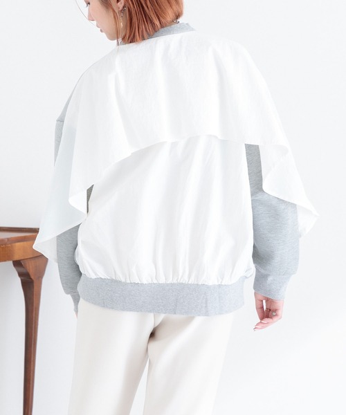 anana（アナナ）の「anana バックフレアドッキングプルオーバー（Tシャツ/カットソー・レディース・ブラック/グレー・FREE）」の20枚目の写真