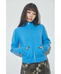 LAGUA GEM | ZIP TURTLE C/D タートルカーディガン(カーディガン/ボレロ)