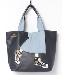 mis zapatos | 合皮ロングスカートトート(トートバッグ)