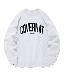 【COVERNAT】BIG ARCH APPLIQUE SWEATSHIRTS / カバーナット ビッグ アーチ アップリケ スウェットシャツ