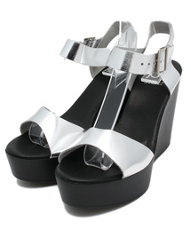 ROSE BUD | （JOE SANCHEZ)18110 ANKLE STRAP WEDGE SANDAL(サンダル)