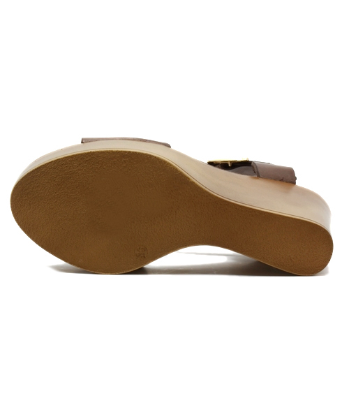 ROSE BUD（ローズバッド）の「（JOE SANCHEZ)18110 ANKLE STRAP WEDGE SANDAL（サンダル・レディース・ブラック/その他/ベージュ系その他・39/37/36/35/38）」の10枚目の写真