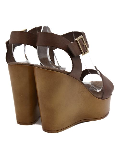 ROSE BUD（ローズバッド）の「（JOE SANCHEZ)18110 ANKLE STRAP WEDGE SANDAL（サンダル・レディース・ブラック/その他/ベージュ系その他・39/37/36/35/38）」の9枚目の写真