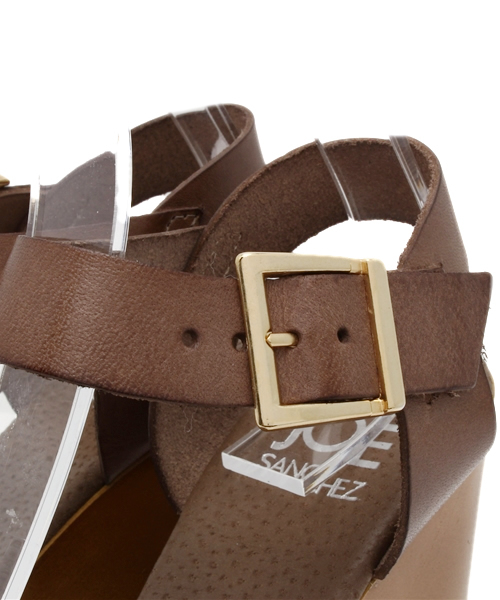 ROSE BUD（ローズバッド）の「（JOE SANCHEZ)18110 ANKLE STRAP WEDGE SANDAL（サンダル・レディース・ブラック/その他/ベージュ系その他・39/37/36/35/38）」の6枚目の写真