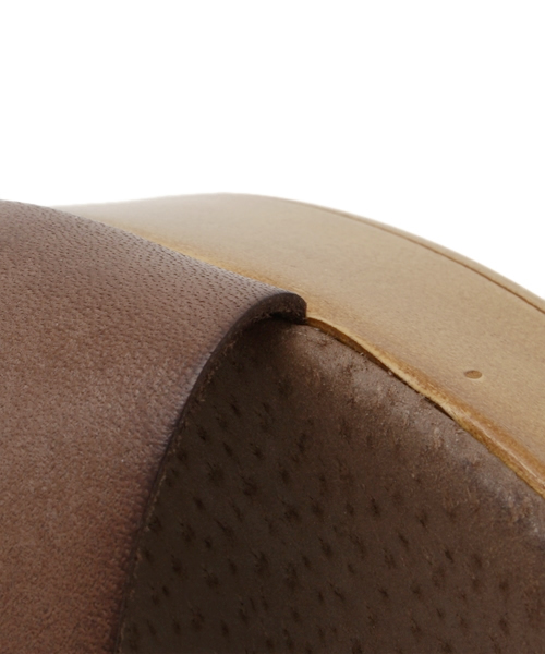 ROSE BUD（ローズバッド）の「（JOE SANCHEZ)18110 ANKLE STRAP WEDGE SANDAL（サンダル・レディース・ブラック/その他/ベージュ系その他・39/37/36/35/38）」の4枚目の写真