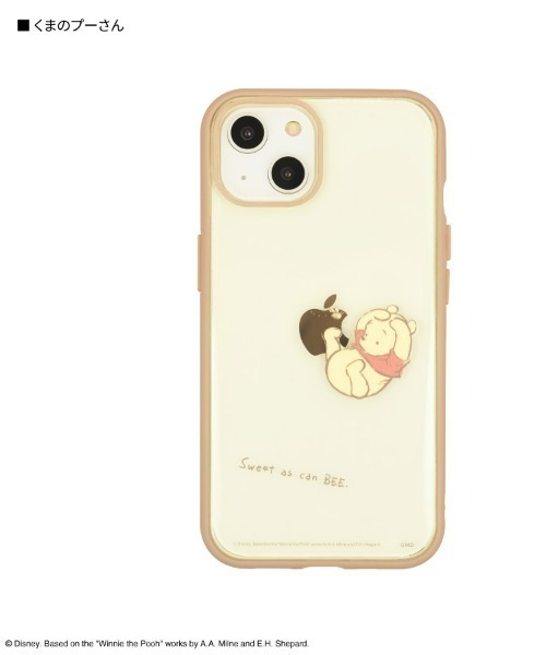 Disney（ディズニー）の「Disney/ディズニー＆ピクサーキャラクター　IIIIfit　Clear iPhone 14/13対応ケース（スマホケース/カバー・レディース・クリアグリーン/マルチ/クリアイエロー/ホワイト/ライトグレー/ベージュ/クリアブラウン/クリア・ONE SIZE）」の5枚目の写真
