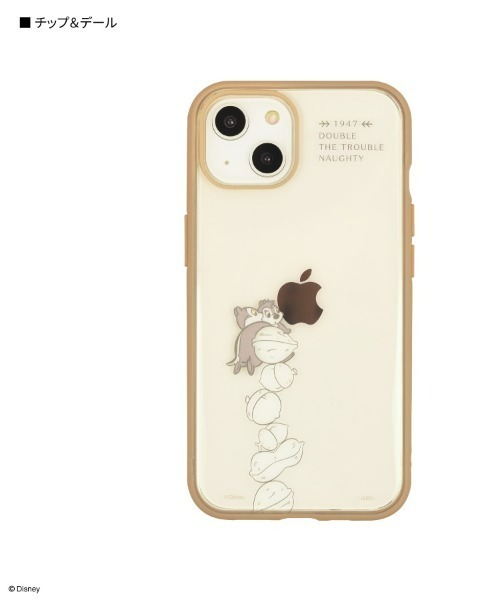 Disney（ディズニー）の「Disney/ディズニー＆ピクサーキャラクター　IIIIfit　Clear iPhone 14/13対応ケース（スマホケース/カバー・レディース・クリアグリーン/マルチ/クリアイエロー/ホワイト/ライトグレー/ベージュ/クリアブラウン/クリア・ONE SIZE）」の4枚目の写真