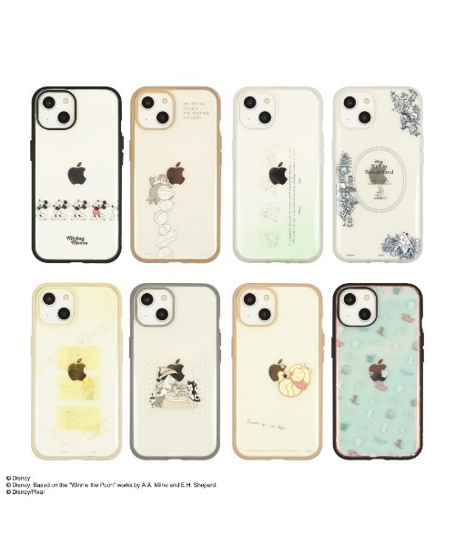 Disney（ディズニー）の「Disney/ディズニー＆ピクサーキャラクター　IIIIfit　Clear iPhone 14/13対応ケース（スマホケース/カバー・レディース・クリアグリーン/マルチ/クリアイエロー/ホワイト/ライトグレー/ベージュ/クリアブラウン/クリア・ONE SIZE）」の9枚目の写真