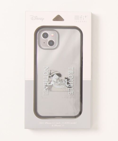 Disney（ディズニー）の「Disney/ディズニー＆ピクサーキャラクター　IIIIfit　Clear iPhone 14/13対応ケース（スマホケース/カバー・レディース・クリアグリーン/マルチ/クリアイエロー/ホワイト/ライトグレー/ベージュ/クリアブラウン/クリア・ONE SIZE）」の11枚目の写真