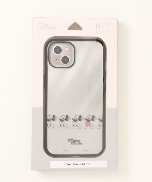 Disney（ディズニー）の「Disney/ディズニー＆ピクサーキャラクター　IIIIfit　Clear iPhone 14/13対応ケース（スマホケース/カバー・レディース・クリアグリーン/マルチ/クリアイエロー/ホワイト/ライトグレー/ベージュ/クリアブラウン/クリア・ONE SIZE）」の17枚目の写真