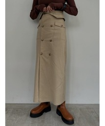 AMAIL | Bulky coron trenchskirt(スカート)