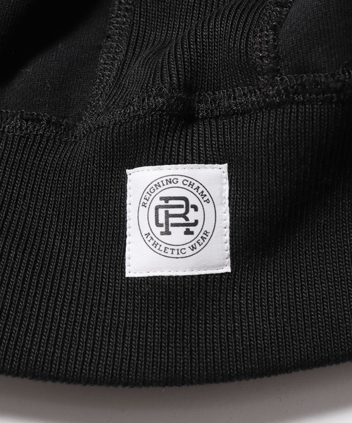 REIGNING CHAMP（レイニングチャンプ）の「REIGNING CHAMP/レイニングチャンプ FULL ZIP HOODIE-MIDWEIGHT TERRY ジップパーカー（パーカー・メンズ・ブラック/ヘザーグレー・L/XL/M）」の12枚目の写真