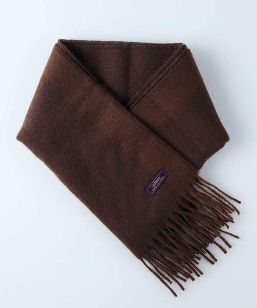 Right-on（ライトオン）の「無地マフラー（マフラー・メンズ・ブラウン/ネイビー/グレー/ブラック・フリー）」の4枚目の写真