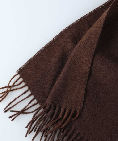 Right-on（ライトオン）の「無地マフラー（マフラー・メンズ・ブラウン/ネイビー/グレー/ブラック・フリー）」の6枚目の写真