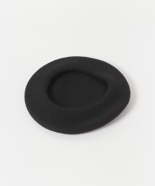 RODE SKO（ロデスコ）の「ウールベレー（ハンチング/ベレー帽・レディース・ネイビー/チャコールグレー/ブラック・FREE）」の6枚目の写真