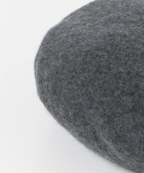 RODE SKO（ロデスコ）の「ウールベレー（ハンチング/ベレー帽・レディース・ネイビー/チャコールグレー/ブラック・FREE）」の14枚目の写真