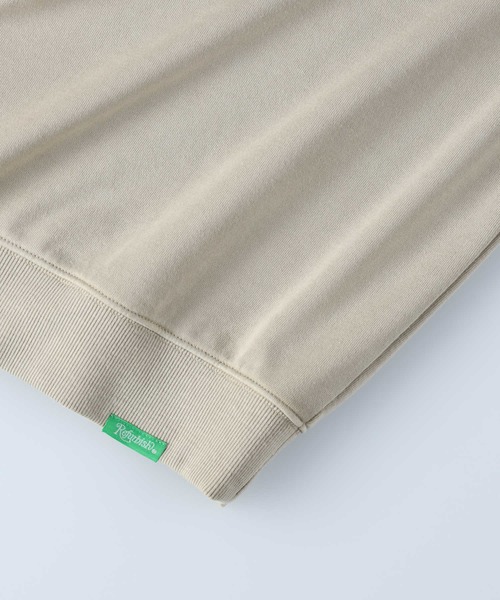 Right-on（ライトオン）の「【Refurbish】ピグメントスウェットクルー（スウェット・メンズ・ダークグレー/ベージュ/オレンジ/ケリーグリーン/イエロー/パープル・M/L/XL）」の22枚目の写真