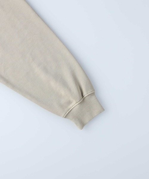 Right-on（ライトオン）の「【Refurbish】ピグメントスウェットクルー（スウェット・メンズ・ダークグレー/ベージュ/オレンジ/ケリーグリーン/イエロー/パープル・M/L/XL）」の21枚目の写真