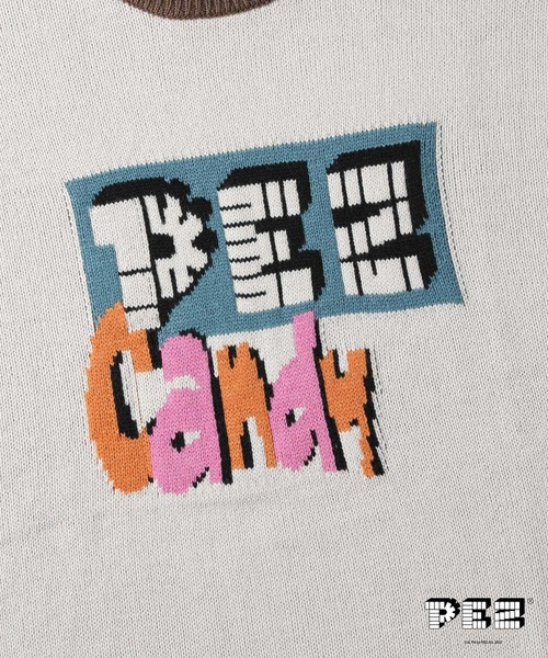 Right-on（ライトオン）の「【PEZ】プリントニット（ニット/セーター・レディース・オフホワイト/ブラウン・M/L）」の5枚目の写真