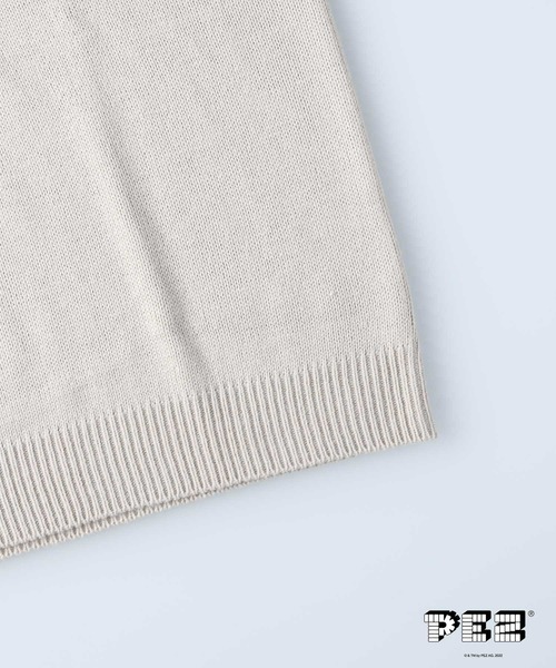 Right-on（ライトオン）の「【PEZ】プリントニット（ニット/セーター・レディース・オフホワイト/ブラウン・M/L）」の8枚目の写真