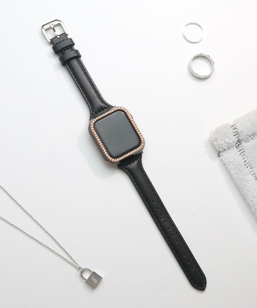 Urban Coral（アーバンコーラル）の「Apple Watch Case / アップルウォッチ ケース ポリカーボネートジルコニア / Urban Coral（デジタル腕時計・レディース・ピンク系その他/ブラック系その他2/ブラック系その他/ホワイト系その他2/ネイビー系/ホワイト系その他/ネイビー系1/ピンク系その他2・41mm/44mm/45mm/40mm）」の3枚目の写真