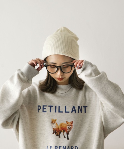 Chillfar（チルファー）の「リブ編みニットキャップ/ビーニー（ニットキャップ/ビーニー・レディース・レンガ/ベージュ/グレー/ブラック/アイボリー・FREE）」の16枚目の写真